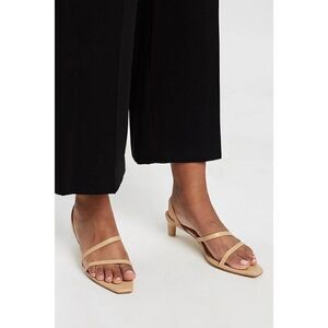 Jaggar The Label Dainty Strappy Sandal 37EU/6US in Nougat Leather $150